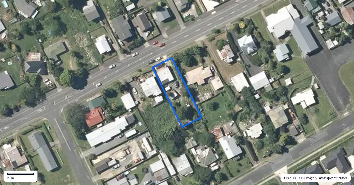 Property context map for 62 Arapuni Street, Putaruru