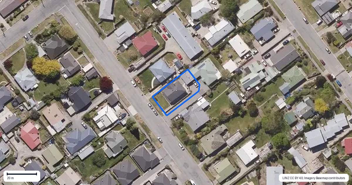 Property context map for 25 Bantry Street, Alexandra