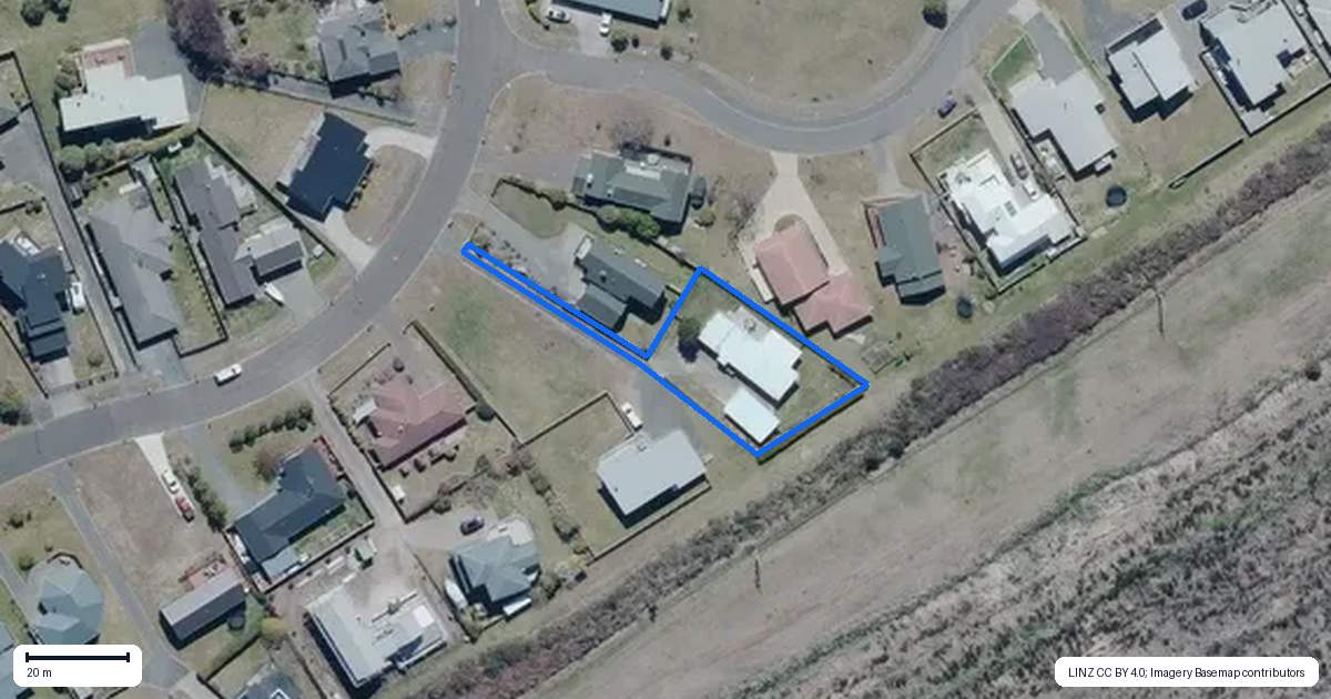 Property context map for 109 Kahotea Drive, Motuoapa