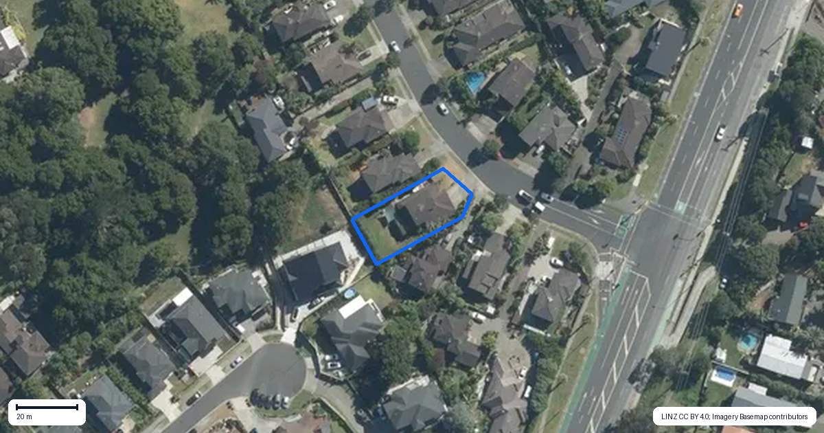 Property context map for 11 Totara Views Drive, Red Beach, Whangaparaoa
