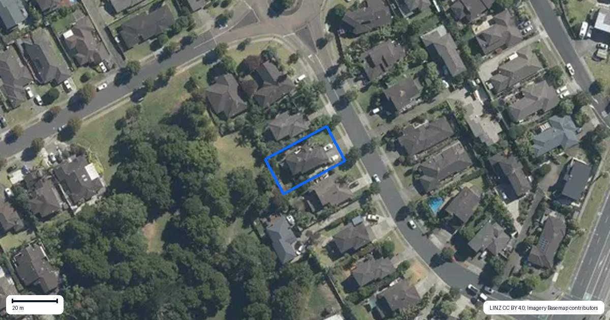 Property context map for 23 Totara Views Drive, Red Beach, Whangaparaoa