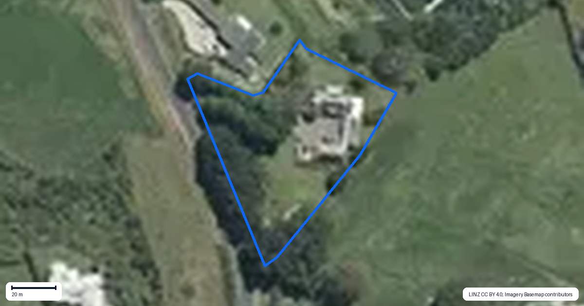 Property context map for 819 Maungatautari Road, Maungatautari, Cambridge