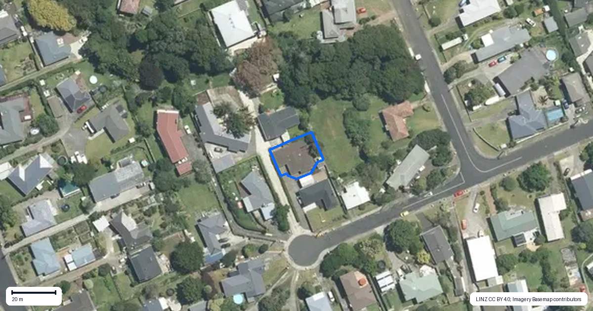 Property context map for 13A Collie Street, Hillpark, Auckland
