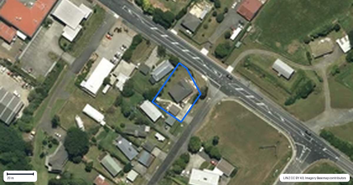 Property context map for 2 Walter Rodgers Road, Pokeno