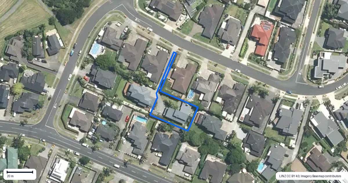 Property context map for 9 Saint Maroun Rise, The Gardens, Auckland
