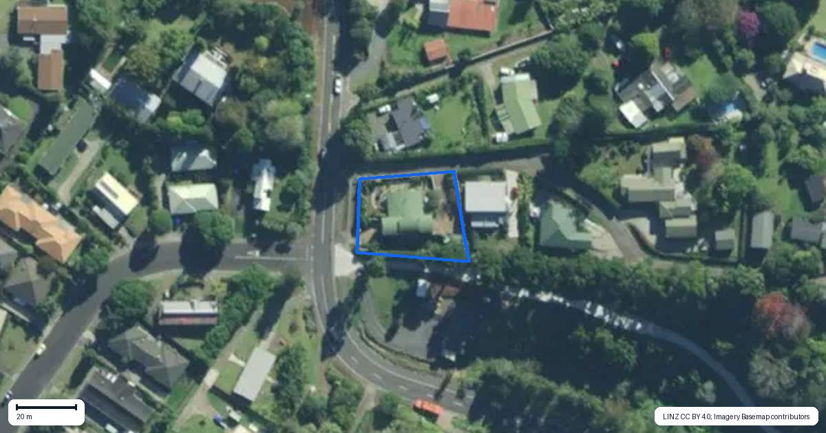 Property context map for 89 Hone Heke Road, Kerikeri