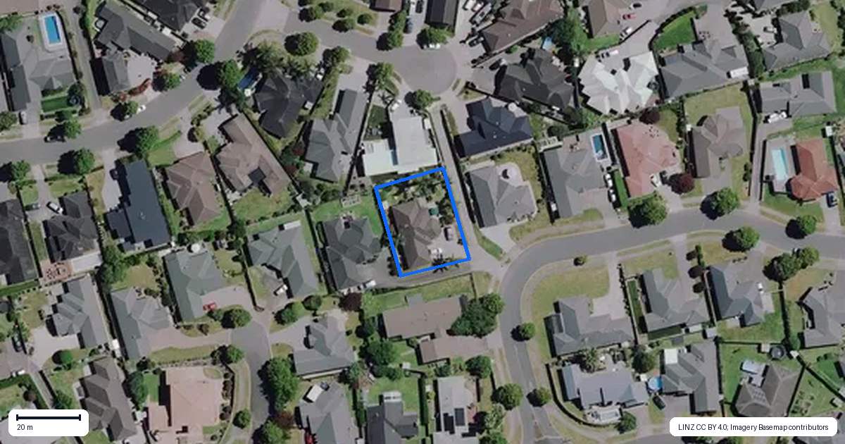 Property context map for 35 Stoneleigh Drive, Chartwell, Hamilton