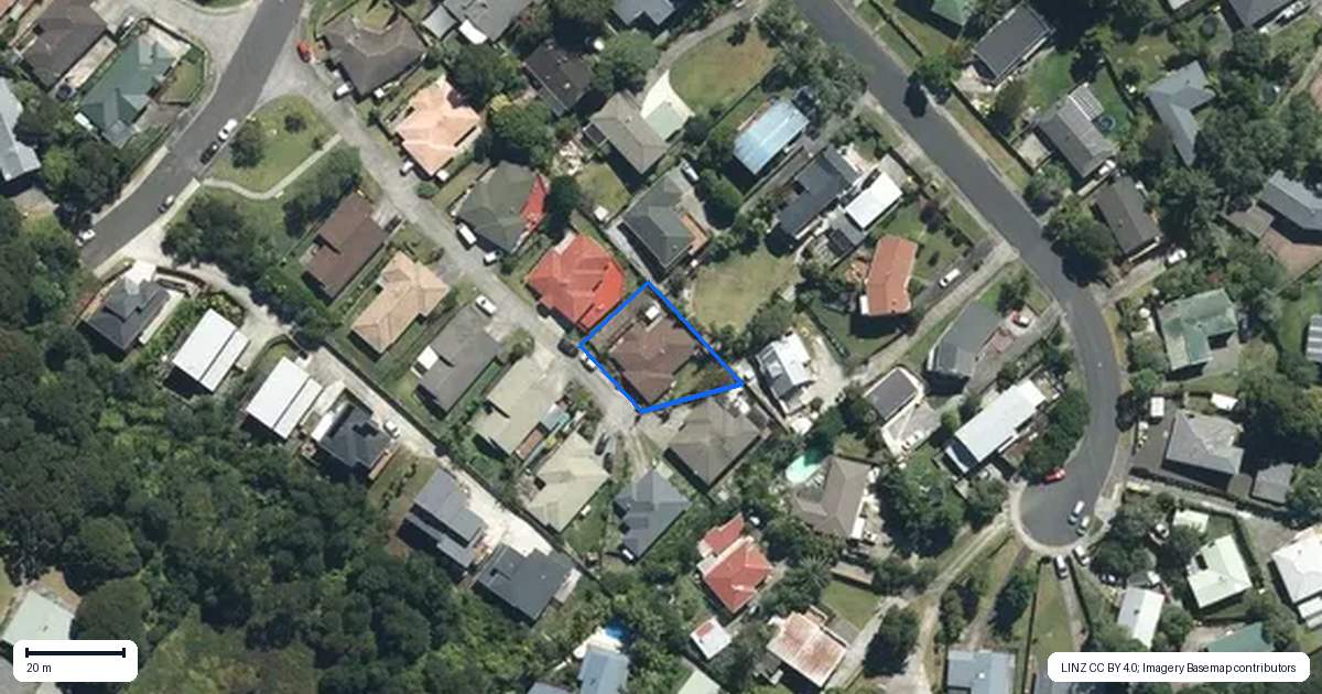 Property context map for 10 Shah Place, Glen Eden, Auckland