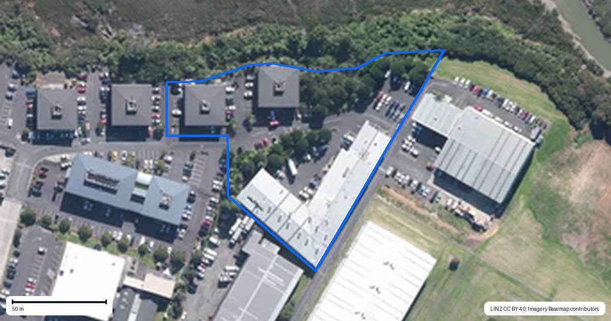 Property context map for 483B Rosebank Road, Avondale, Auckland