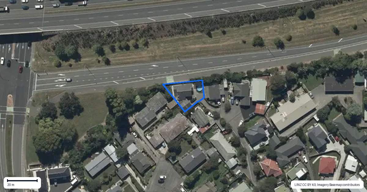 Property context map for 9 Swynford Lane, Spreydon, Christchurch