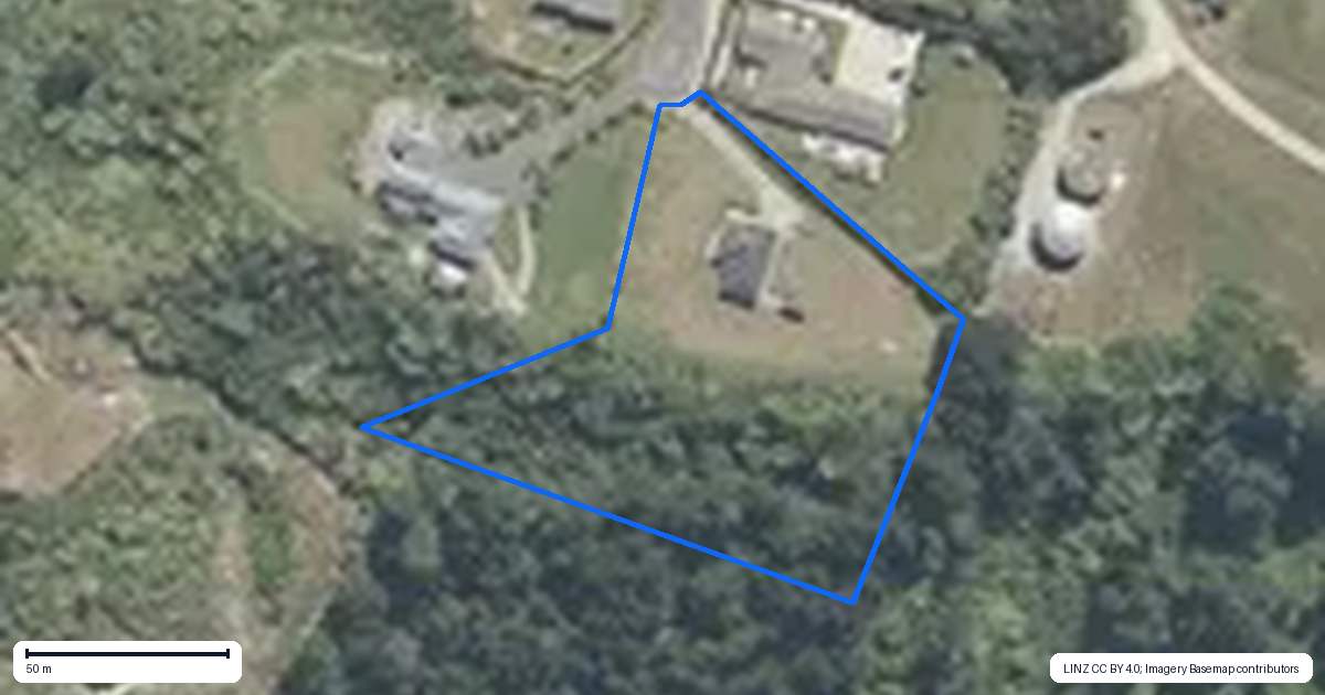 Property context map for 19 Tasman View Road, Paroa, Greymouth