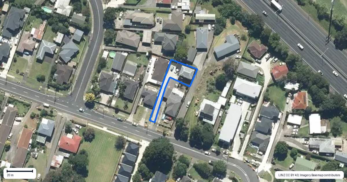 Property context map for 74A Kimpton Road, Papatoetoe, Auckland
