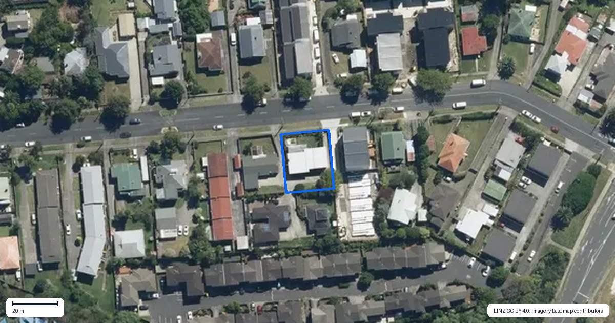 Property context map for 14 Arawa Street, New Lynn, Auckland