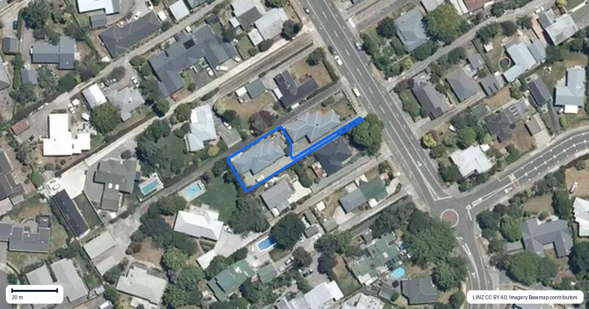 Property context map for 19A Guthrie Road, Havelock North