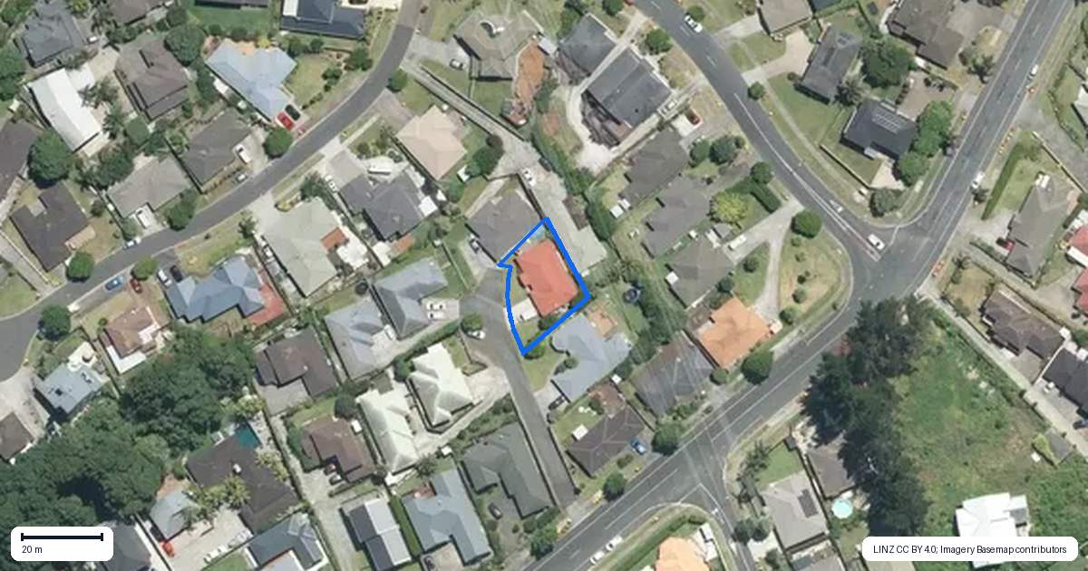 Property context map for 198A Hill Road, Manurewa, Auckland