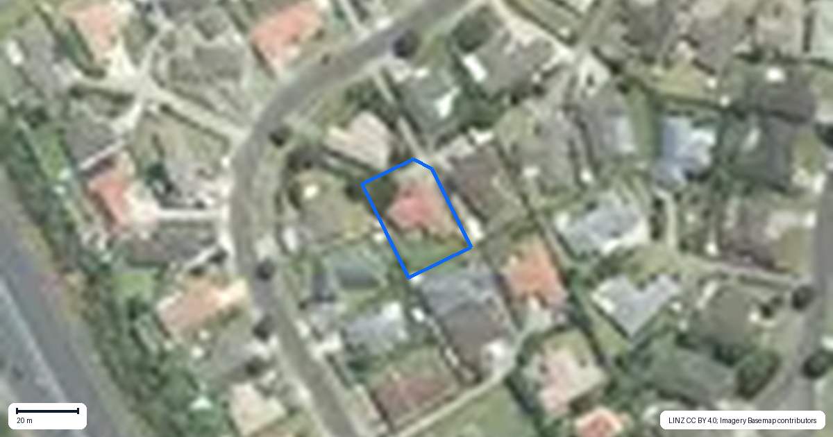 Property context map for 8 Morewa Place, Takanini, Auckland