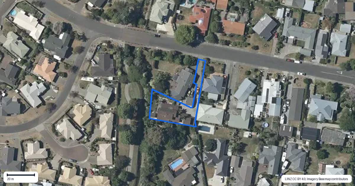 Property context map for 8A Balmoral Street, Taradale, Napier
