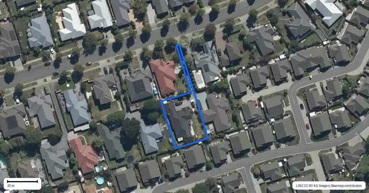Property context map for 79 O'Neill Avenue, Northwood, Christchurch