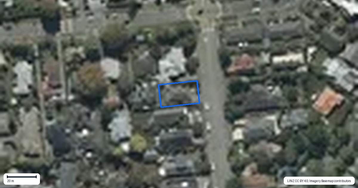 Property context map for 37 Puriri Street, Riccarton, Christchurch