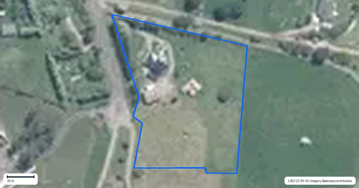 Property context map for 55 Shaw Road, Te Ranga, Te Puke