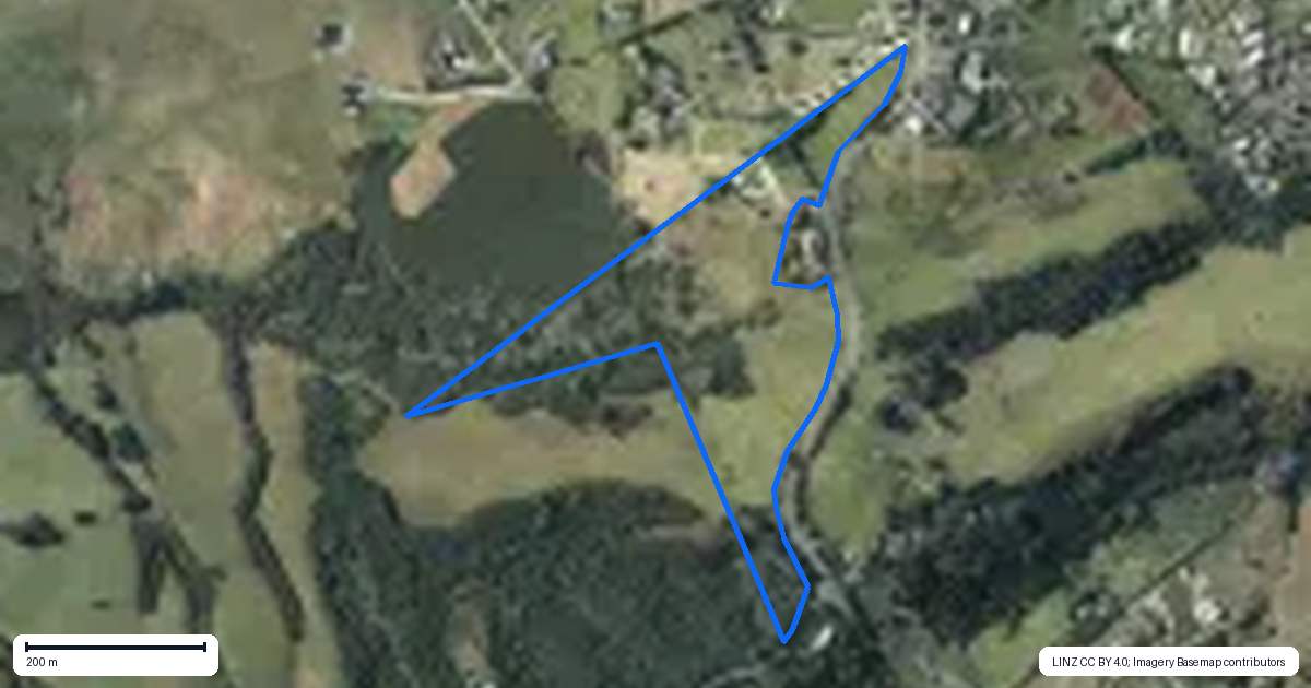 Property context map for 598 Mahurangi East Road, Mahurangi East, Warkworth