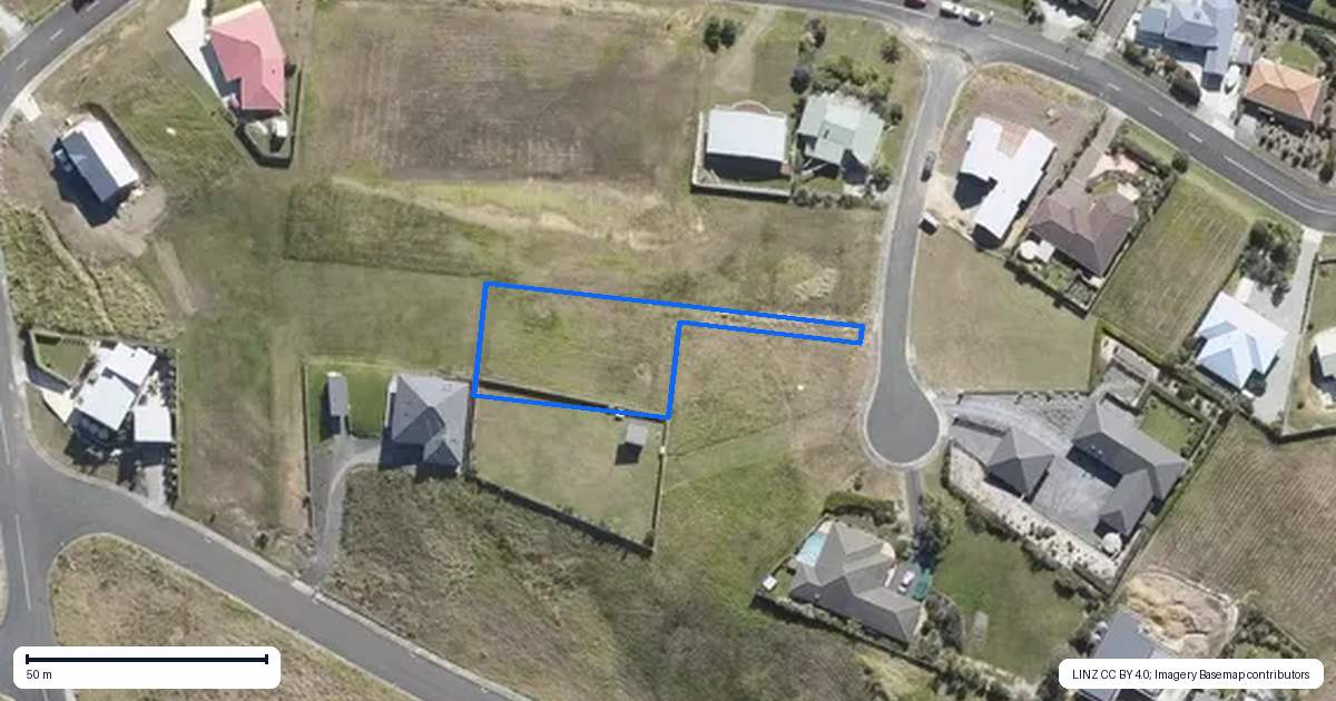 Property context map for 6 Oden Hill, Coopers Beach