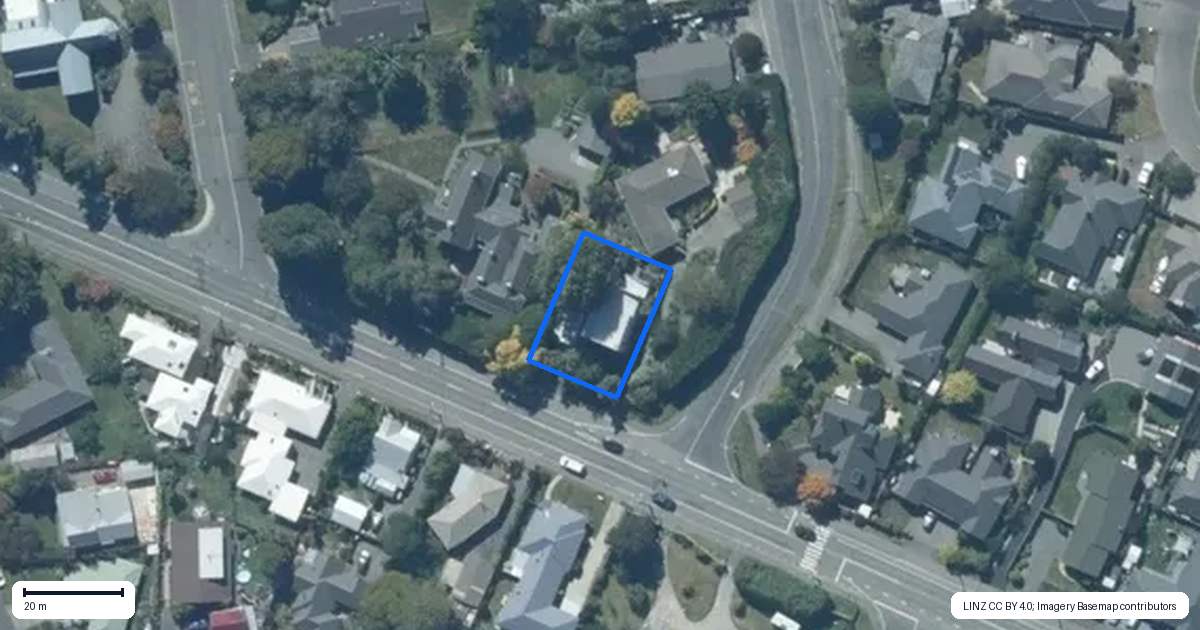 Property context map for 5 Edward Street, Lincoln