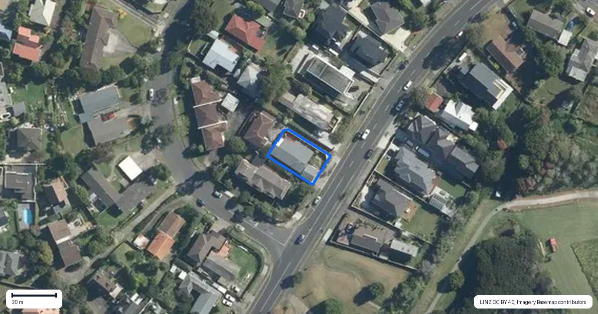 Property context map for 60 Grand Drive, Remuera, Auckland