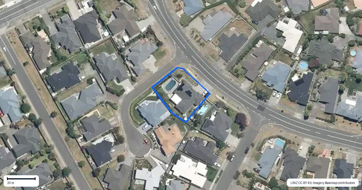 Property context map for 4 Russell Robertson Drive, Havelock North