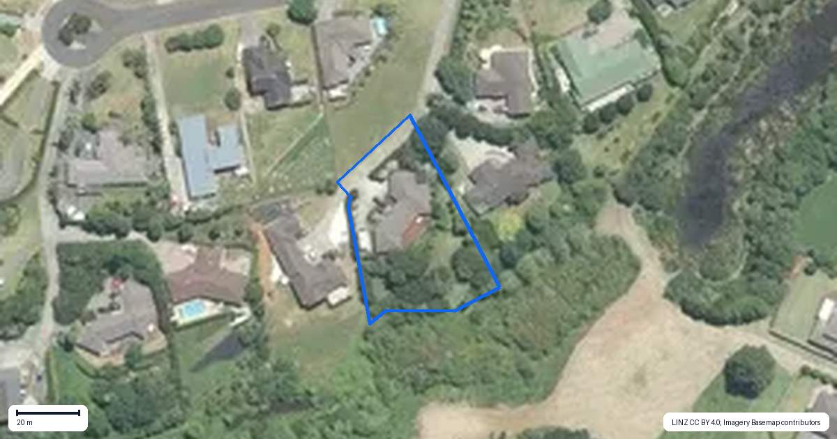 Property context map for 103 Butcher Road, Pukekohe