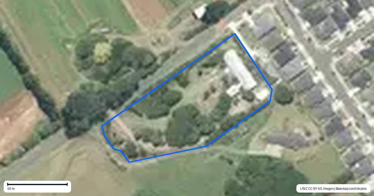 Property context map for 44 Belmont Road, Pukekohe