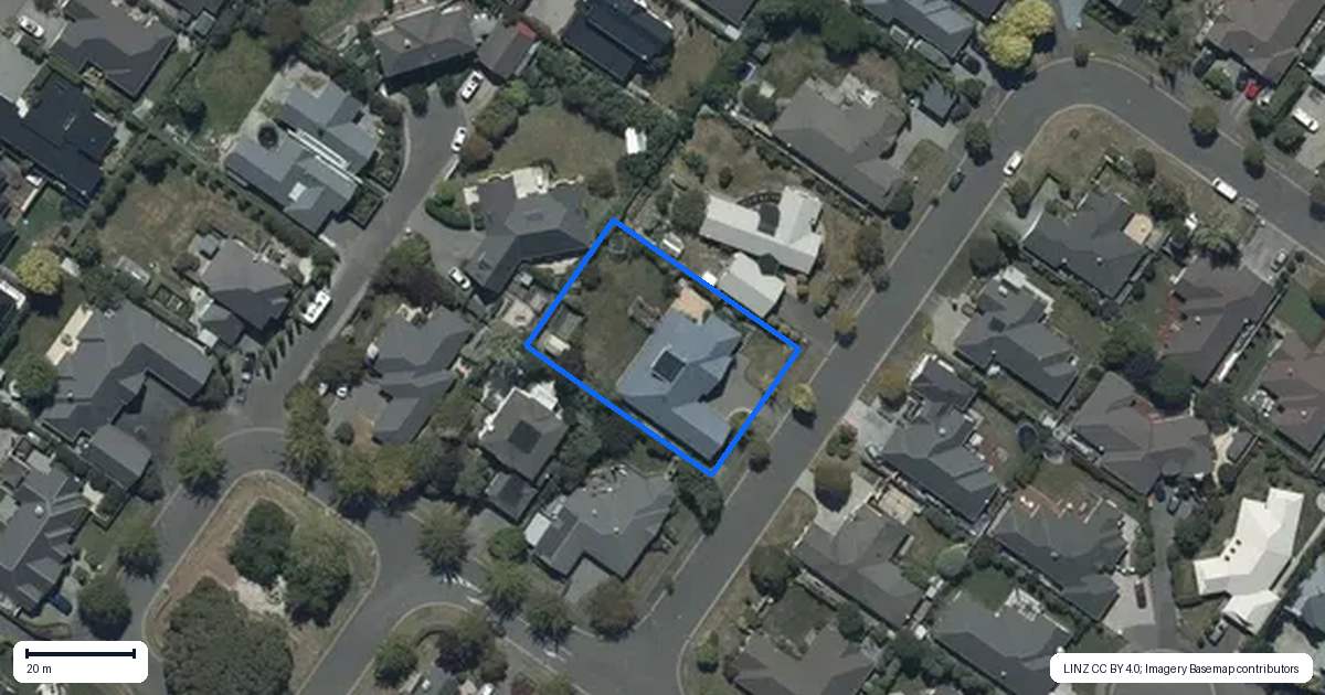 Property context map for 3 Cathcart Crescent, Prebbleton
