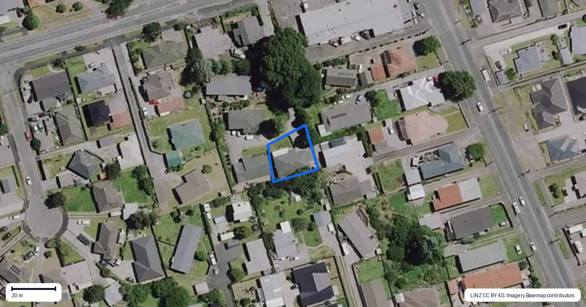 Property context map for 152E Clarkin Road, Fairfield, Hamilton
