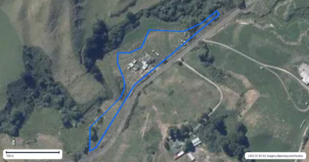 Property context map for 893 Mangatete Road, Ngakuru