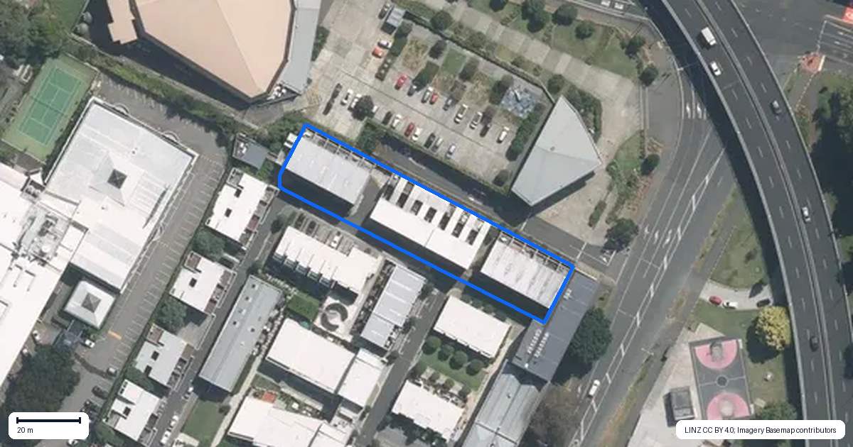 Property context map for 84 Fisher-Point Drive, Auckland Central, Auckland