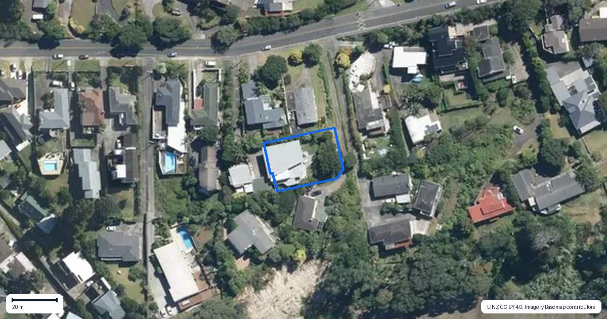 Property context map for 69 Frederick Street, Hillsborough, Auckland