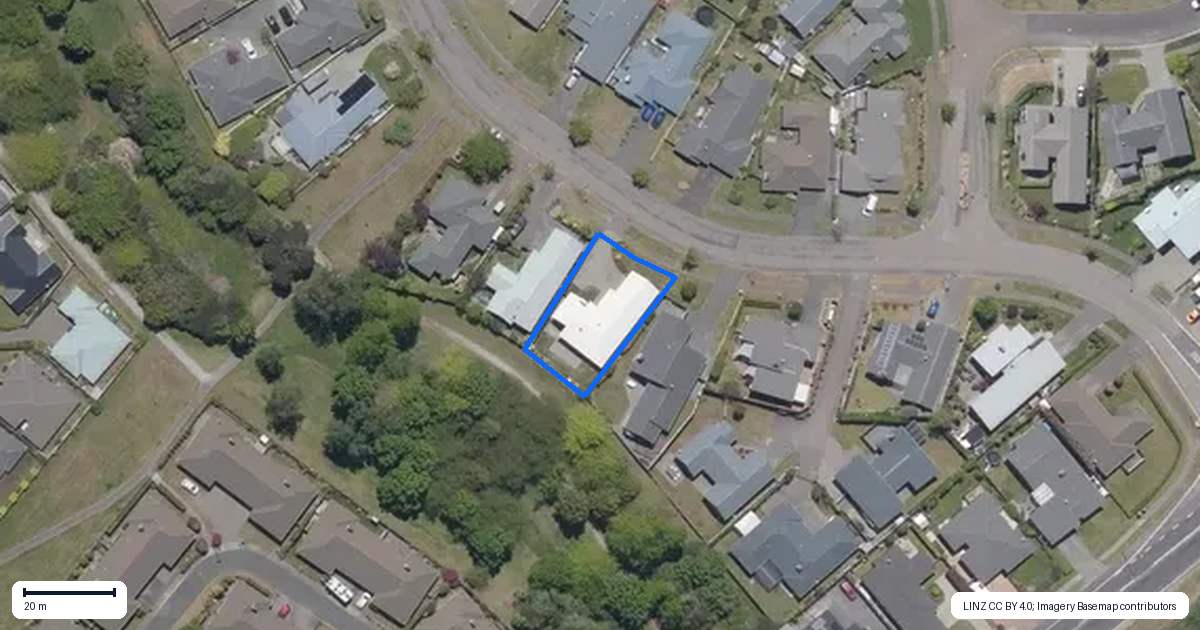 Property context map for 18 Lochaber Drive, Nukuhau, Taupo
