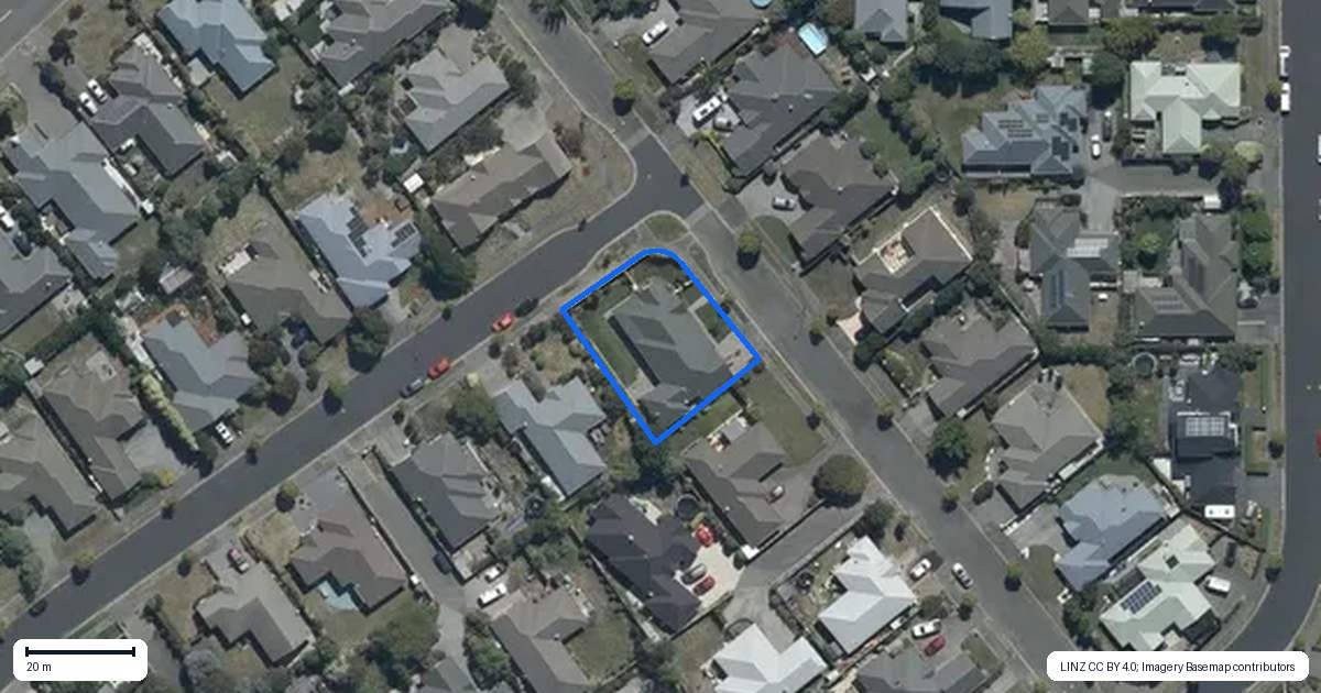 Property context map for 63 Puhara Avenue, Parklands, Christchurch