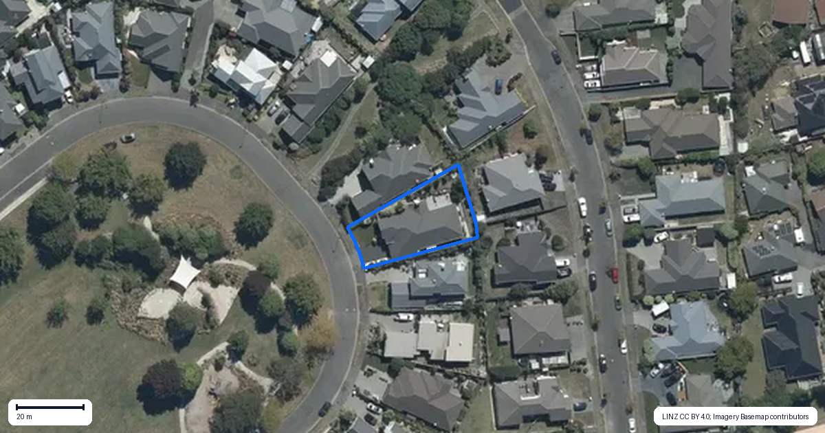 Property context map for 30 Titirangi Crescent, Parklands, Christchurch