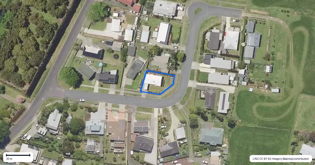 Property context map for 5A Adela Stewart Drive West, Athenree, Waihi Beach
