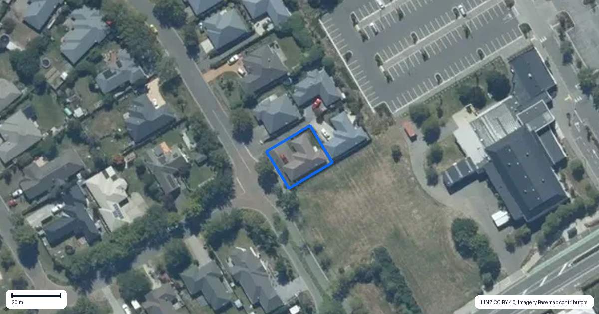 Property context map for 8A Othello Drive, Rolleston