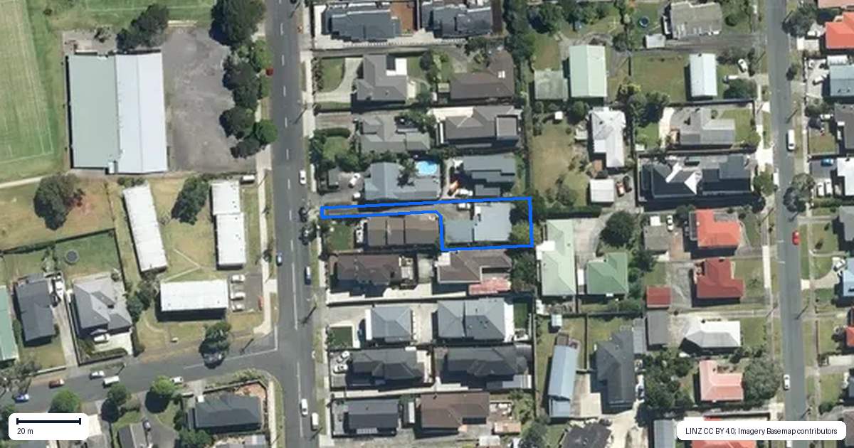 Property context map for 276 Whitney Street, Blockhouse Bay, Auckland