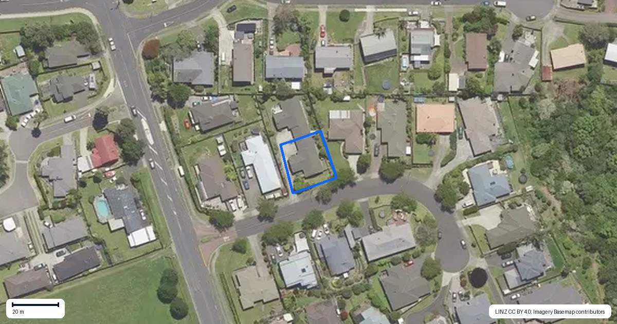Property context map for 7A Kaimai View Drive, Ohauiti, Tauranga