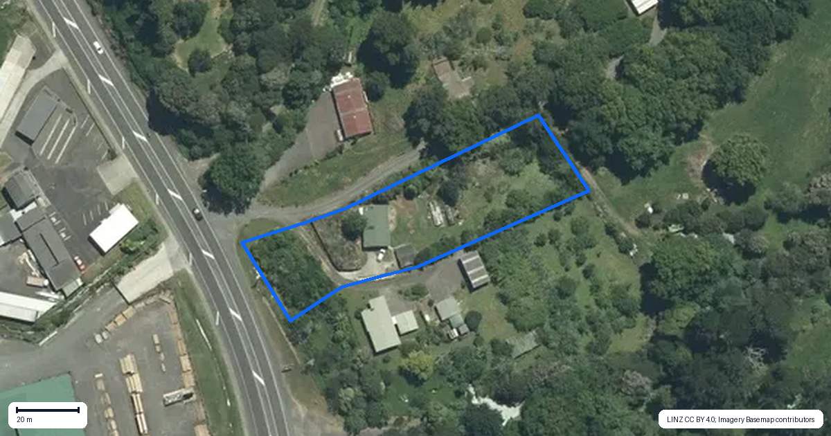 Property context map for 22B Ngati Maru Highway, Kopu, Thames