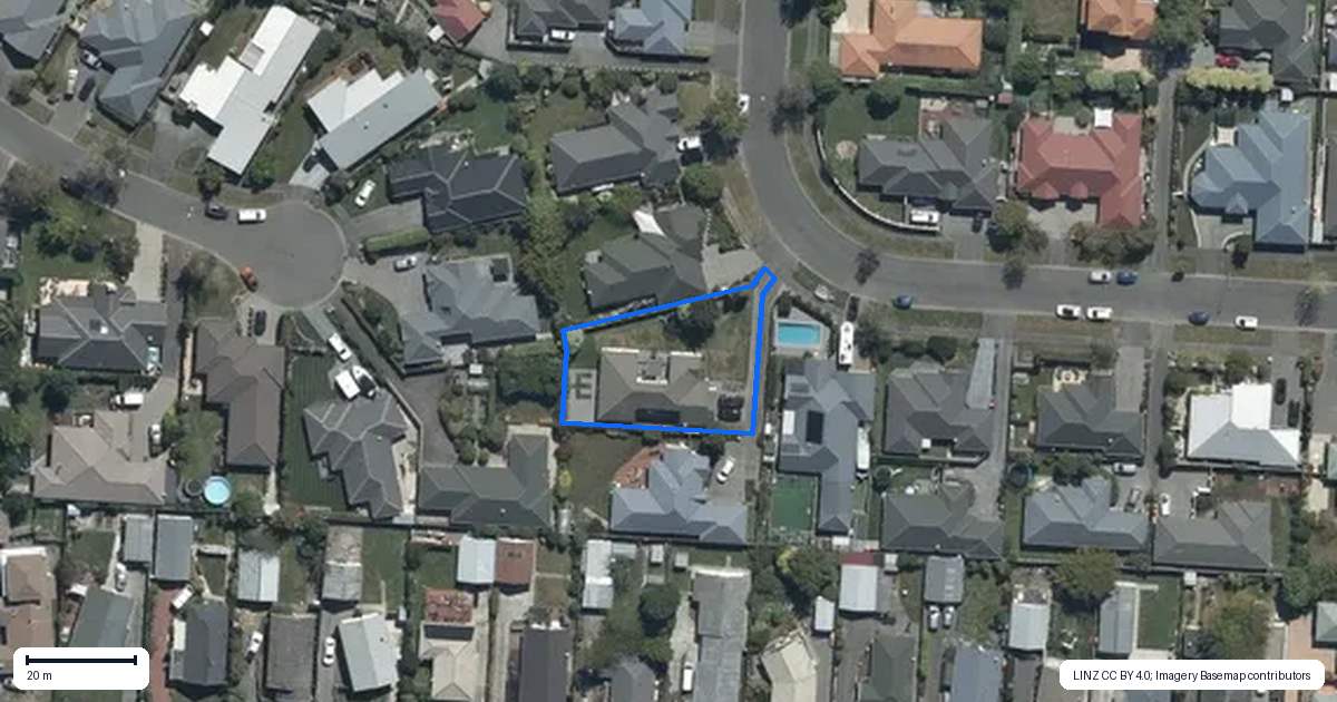 Property context map for 65 Coolspring Way, Redwood, Christchurch