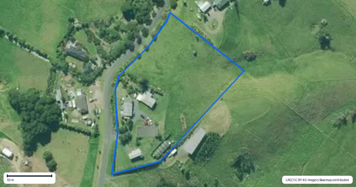Property context map for 67 Heatherlea Drive, Ruakaka
