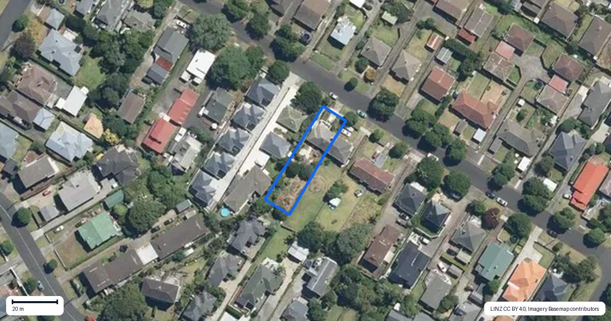 Property context map for 18A Moata Road, One Tree Hill, Auckland