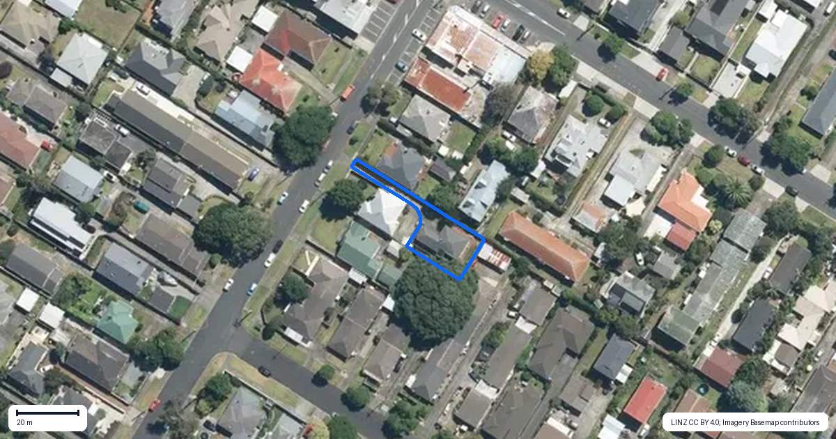 Property context map for 1/65 Tawa Road, One Tree Hill, Auckland