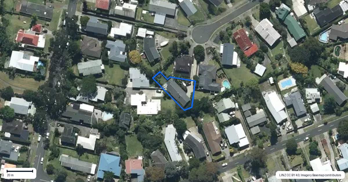 Property context map for 16 Granada Place, Glendowie, Auckland