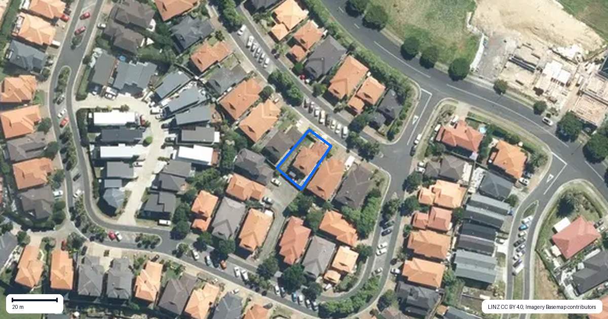 Property context map for 40 Trimaran Drive, Gulf Harbour, Whangaparaoa